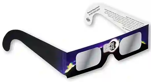 8. Rainbow Symphony Solar Eclipse Glasses, CE & ISO Certified, Safe for Direct Sun Viewing, Made in USA, 250 Pack